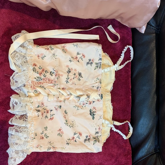 NWT cider corset bustier top - Picture 4 of 4